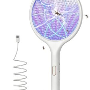 YISSVIC Electric Fly Swatter 4000V Bug Zapper Racket